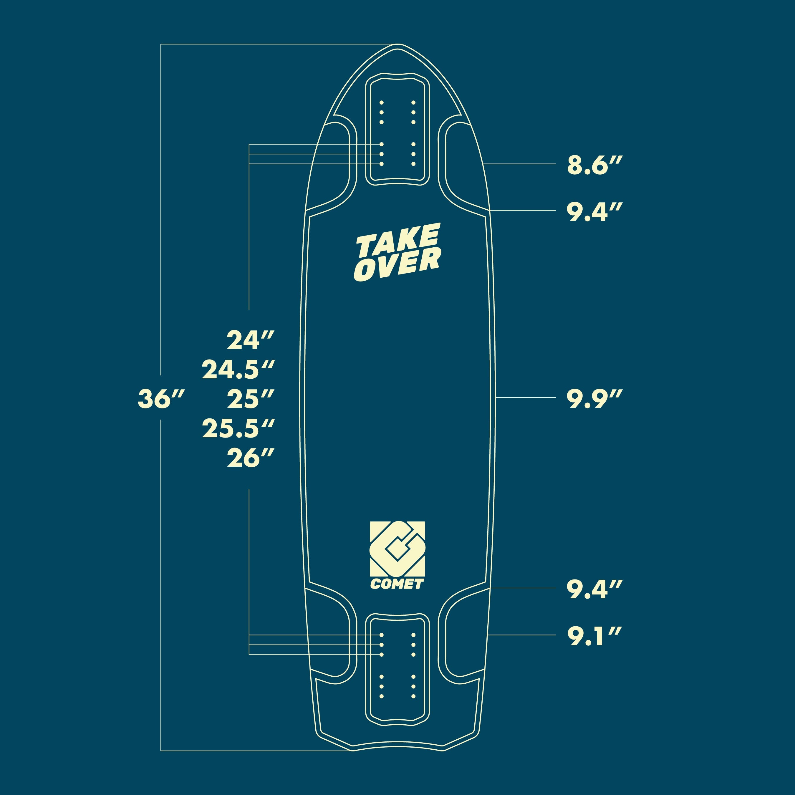 Takeover - Comet Skateboards - 